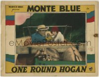 3z766 ONE-ROUND HOGAN LC 1927 Monte Blue & Leila Hyams in convertible car with Kewpie Doll!