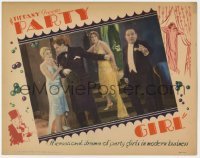 3z782 PARTY GIRL LC 1930 Douglas Fairbanks Jr. is furious at pretty Marie Prevost, ultra rare!