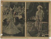 3z783 PEACOCK ALLEY LC 1922 great split image of Mae Murray in two different wild outfits!