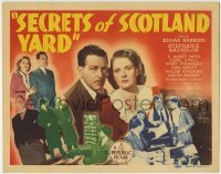 3z275 SECRETS OF SCOTLAND YARD TC 1944 does Stephanie Bachelor love a good man or a Nazi spy?