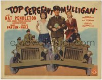 3z319 TOP SERGEANT MULLIGAN TC 1941 Nat Pendleton with babes and cash in jeeps!