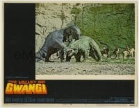 3z950 VALLEY OF GWANGI LC #2 1969 cool special effects image of cowboys by fighting dinosaurs!