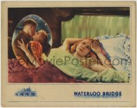 3z959 WATERLOO BRIDGE LC 1931 Mae Clarke laying in bed daydreaming of kissing her man, James Whale!