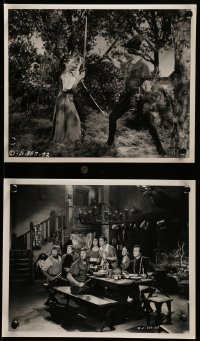 4a962 PRINCE OF THIEVES 2 8x10 stills 1947 Hall as Robin Hood, Patricia Morison as Maid Marian!