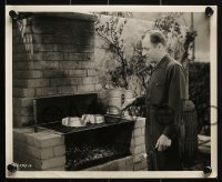 4a792 BARBEE-CUES 3 8x10 stills 1942 Will Jason outdoor grilling cooking educational documentary!