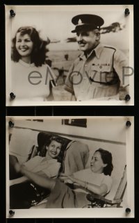 4a475 CHAMPAGNE SAFARI 7 8x10 stills 1954 great images of sexy Rita Hayworth on her honeymoon!