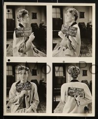 4a630 JOAN LESLIE 5 8x10 stills 1940s great wardrobe, hair and makeup test images!