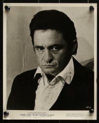 4a740 JOHNNY CASH 4 8x10 stills 1969 great images of most famous country music star!