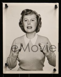 4a557 JUNE ALLYSON 6 8x10 stills 1960s-1970s wonderful candid portrait images of the star!