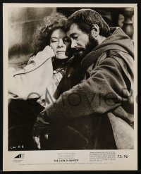 4a936 LION IN WINTER 2 8x10 stills R1975 Katharine Hepburn, Peter O'Toole as Henry II!