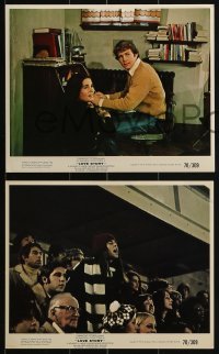4a153 LOVE STORY 3 color 8x10 stills 1971 great images of Ali MacGraw & Ryan O'Neal!