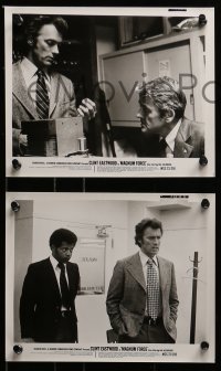 4a750 MAGNUM FORCE 4 8x10 stills 1973 great images of Clint Eastwood as Dirty Harry!