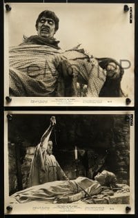 4a441 PLAGUE OF THE ZOMBIES 8 8x10 stills 1966 John Gillling English Hammer horror, great images!
