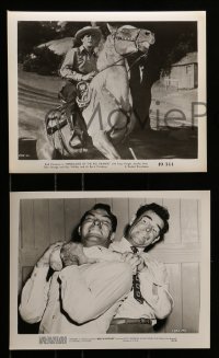 4a446 ROD CAMERON 8 8x10 stills 1940s-1950s great images of from cowboy western roles!