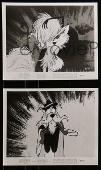 4a212 SHINBONE ALLEY 16 8x10 stills 1971 great cartoon art of sexy feline version of Carol Channing!