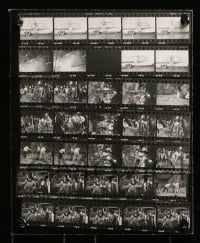 4a455 SILENCERS 8 8x10 contact sheet stills 1966 scenes with Dean Martin & sexy Stella Stevens!