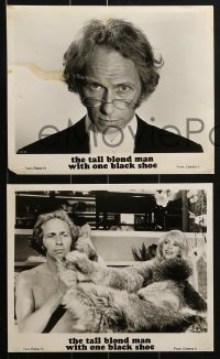 4a665 TALL BLOND MAN WITH ONE BLACK SHOE 5 8x10 stills 1973 Pierre Richard, Mireille Darc!