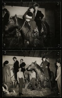 4a583 TEXAS, BROOKLYN & HEAVEN 6 7.5x9.5 stills 1948 William Castle, cast with fake horses & camel!