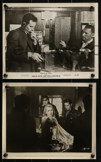 4a878 TOUCH OF EVIL 3 8x10 stills 1958 Orson Welles, Charlton Heston & Janet Leigh, de Vargas!