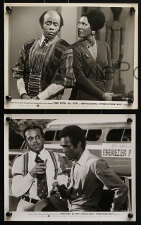 4a672 UPTOWN SATURDAY NIGHT 5 8x10 stills 1974 Sidney Poitier, Bill Cosby & Harry Belafonte