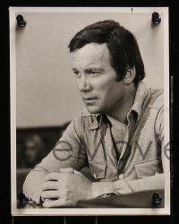 4a466 WILLIAM SHATNER 8 TV 7.25x9 stills 1970s great wacky images from Babary Coast!