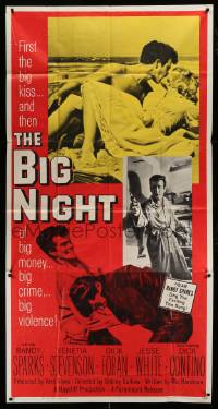 4b541 BIG NIGHT 3sh 1960 big money, big crime, big violence, teen thriller!