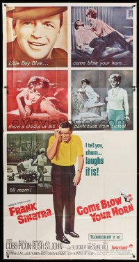 4b597 COME BLOW YOUR HORN 3sh 1963 different images of Frank Sinatra, from Neil Simon's play!