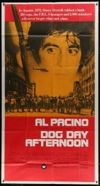 4b621 DOG DAY AFTERNOON int'l 3sh 1975 Al Pacino, Sidney Lumet bank robbery crime classic!