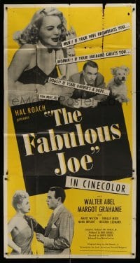 4b634 FABULOUS JOE 3sh 1948 browbeaten husbands, cheated-on wives, anad a cute talking dog!