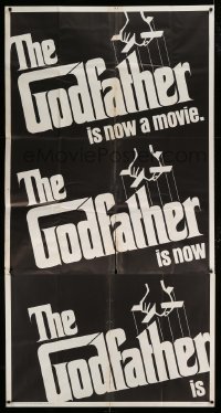 4b666 GODFATHER 3sh 1972 Francis Ford Coppola crime classic, great art by S. Neil Fujita!