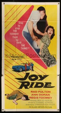 4b717 JOY RIDE 3sh 1958 the thrill act that ends in terror, bad teens & fast cars!
