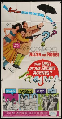 4b732 LAST OF THE SECRET AGENTS 3sh 1966 Allen & Rossi, will spying ever be the same again!