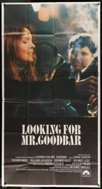 4b749 LOOKING FOR MR. GOODBAR int'l 3sh 1977 close up of Diane Keaton, directed by Richard Brooks!