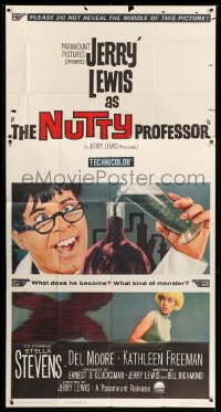 4b798 NUTTY PROFESSOR 3sh 1963 Jerry Lewis & Stella Stevens in wacky Dr. Jekyll & Mr. Hyde spoof!