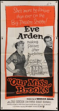 4b806 OUR MISS BROOKS 3sh 1956 hilarious school teacher Eve Arden is making passes after classes!