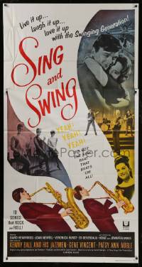 4b889 SING & SWING 3sh 1964 love it up, laugh it up, love it up with the swinging generation!