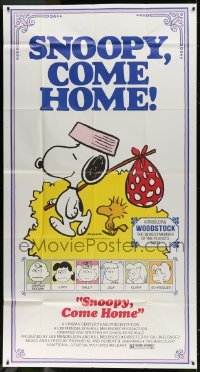 4b897 SNOOPY COME HOME 3sh 1972 Peanuts, Charlie Brown, great Schulz art of Snoopy & Woodstock!