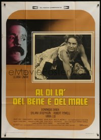4b194 BEYOND GOOD & EVIL Italian 1p 1977 Dominique Sanda, Erland Josephson as Friedrich Nietzsche!