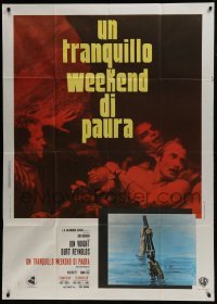 4b242 DELIVERANCE Italian 1p 1972 Jon Voight, Burt Reynolds, Ned Beatty, Boorman classic, different