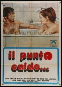 4b328 LASS JUCKEN KUMPEL 3. TEIL - MALOCHE, BIER UND BETT Italian 1p 1975 bathing art by Aller!
