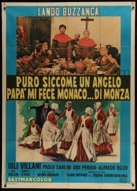 4b393 PURO SICCOME UN ANGELO PAPA MI FECE MONACO... DI MONZA Italian 1p 1969 Lando Buzzanca!