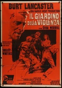 4b498 YOUNG SAVAGES Italian 1p 1961 Burt Lancaster, Dina Merrill, directed by John Frankenheimer!