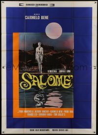 4b114 SALOME Italian 2p 1972 Donyale Luna in the title role, co-starring Veruschka from Blow-Up!