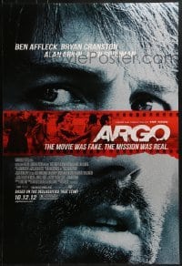 4c441 ARGO advance DS 1sh 2012 Ben Affleck, based on the declassified true story!