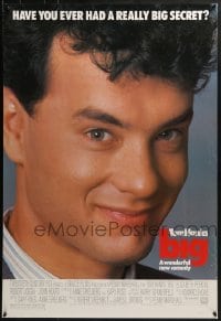 4c483 BIG 1sh 1988 great close-up of Tom Hanks who has a really big secret!