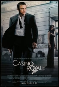 4c518 CASINO ROYALE advance 1sh 2006 Daniel Craig as James Bond & sexy Eva Green!