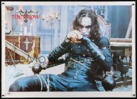 4c075 CROW 40x55 English commercial poster 1994 Brandon Lee's final movie, cool image!