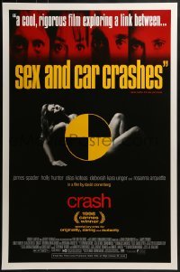 4c532 CRASH 1sh 1996 David Cronenberg, James Spader & sexy Deborah Kara Unger!