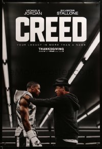 4c534 CREED teaser DS 1sh 2015 image of Sylvester Stallone as Rocky Balboa with Michael Jordan!