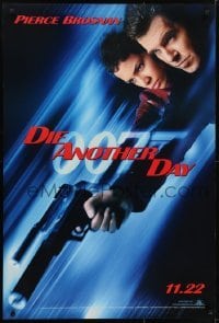 4c557 DIE ANOTHER DAY teaser DS 1sh 2002 Pierce Brosnan as James Bond & Halle Berry as Jinx!